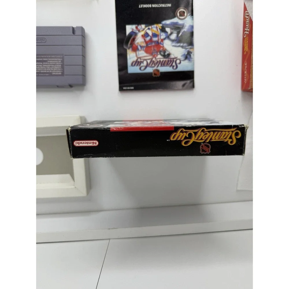 NHL Stanley Cup Super Nintendo SNES 1993 Complete in box CIB Tested VG